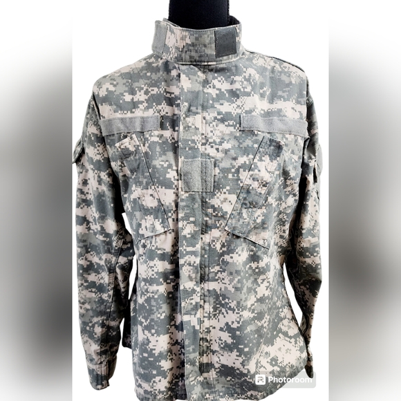 US Army Camo Jacket unisex small - Picture 3 of 9